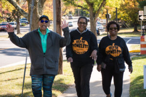 Ladies walking in 5k to help the homeless