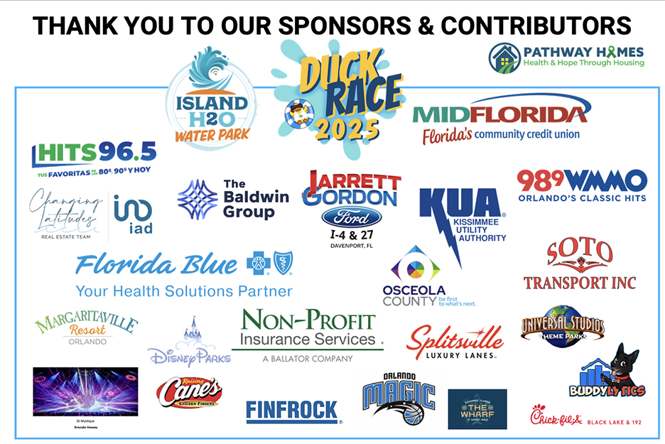 thank you sponsors list